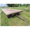 Image 2 : 4 Wheel Flatdeck Hay Wagon 20ft , Tires 11L-15SL 