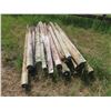 Image 2 : (22) Treated 5.5-7ft 2nd Chance Fence Posts 