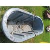 Image 2 : Behlin 150 Gallon Round End Poly Water Trough 