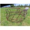 Image 2 : 2 Metal Round Bale Feeders, with  Damage. 