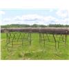 Image 1 : 2 Metal Round Bale Feeders (1) Decent, (1) Needs to be 