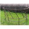 Image 2 : 2 Metal Round Bale Feeders (1) Decent,  (1) Missing Lower 