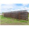 Image 2 : (5) 30ft Metal 5 Bar Self Standing Corral Panels , (4) with 