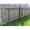 Image 2 : (6) 30ft Metal Self Standing Panels. (1) 5 Bar with Slots