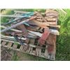 Image 2 : Yard Tools: Shovels, Double Head Axe, Post Hole Cleaner, 