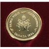 Image 4 : 1984 CANADA PAPAL VISIT GOLD PLATED MEDAL IN