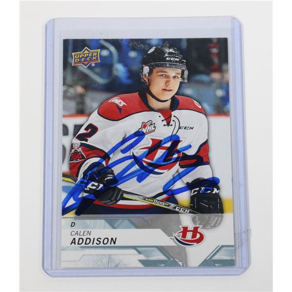 2018 UPPER DECK CALEN ADDISON LETHBRIDGE