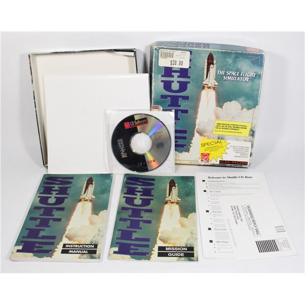 SHUTTLE BIG BOX PC GAME BY VIRGIN GAMES