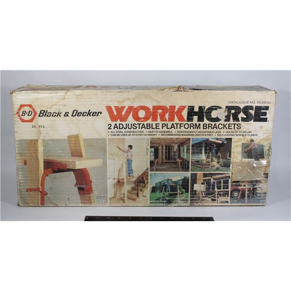 BLACK & DECKER WORK HORSE 2 ADJUSTABLE PLATFORM