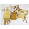 Image 2 : LOT OF INDIGENOUS MEDICINE POUCHES