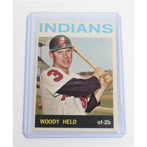 1964 TOPPS WOODY HELD #105 CLEVELAND INDIANS