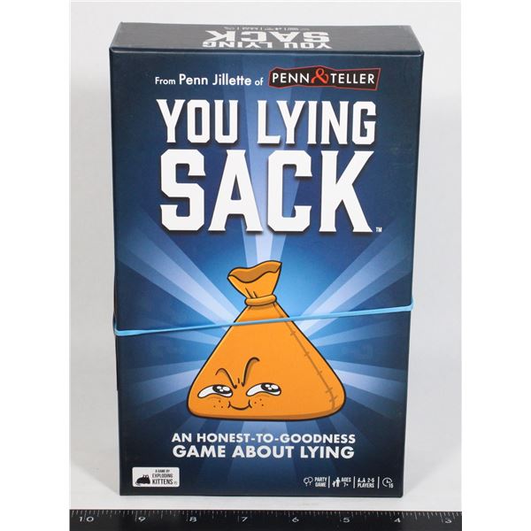 YOU LYING SACK FROM PENN JILLETTE OF PENN AND