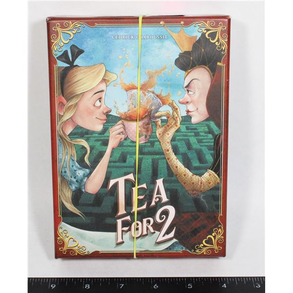 CEDRICK CHABOUSSIT TEA FOR TWO CARD GAME