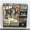 Image 1 : NEW REALTREE 1000PC PUZZLE BONUS POSTER INCLUDED