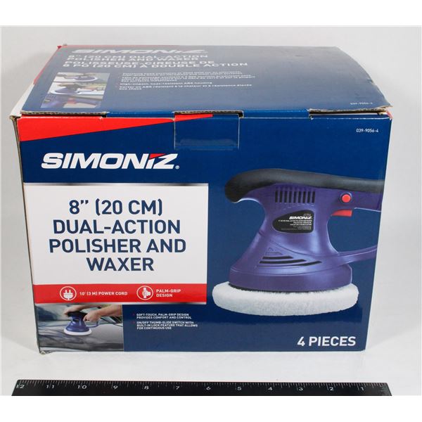 SIMONIZ 8" DUAL ACTION POLISHER AND WAXER