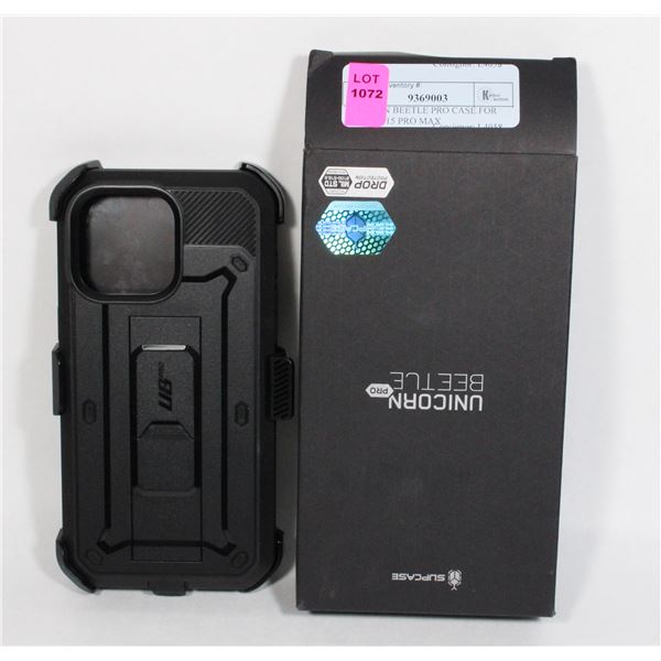 UNICORN BEETLE PRO CASE FOR 1PHONE 15 PRO MAX