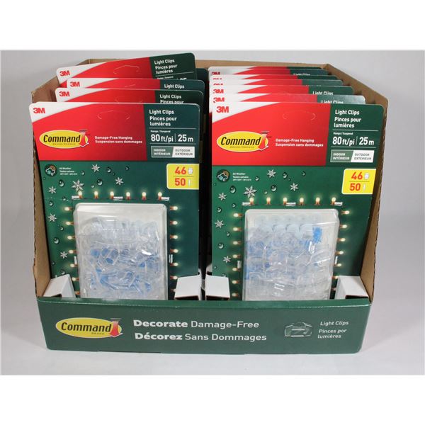 BOX OF COMMAND HANGING LIGHT STRIPS