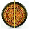 Image 4 : *UNCLAIMED* AZTEC MAYAN MOSAIC WOOD CALENDAR