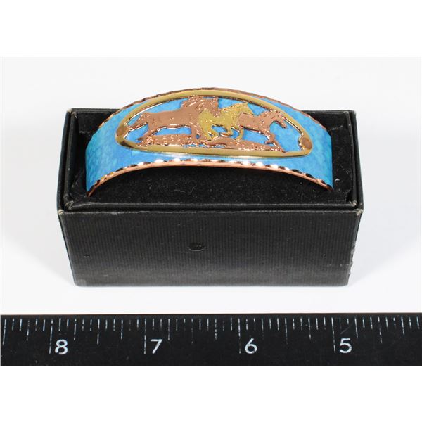 COPPER LOOK WESTERN STYLE BRACELET