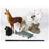 Image 1 : LOT OF DECORATIVE ANIMAL FIGURES