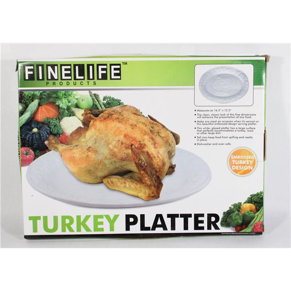 NEW FINELIFE TURKEY PLATTER