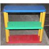 Image 1 : THREE TIER KIDS COLOURFUL SHELVING UNIT