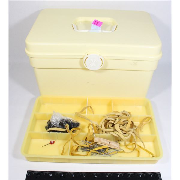 VINTAGE CRAFTING/ SEWING BOX