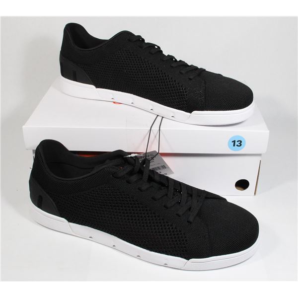 MEN'S SIZE 13 BLACK RUNNING SHOES COSTCO BRAND