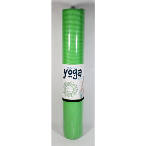 NEW 68"X24" (1.73MX61CM) 4MM YOGA MAT