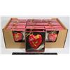 Image 1 : BOX OF CHOCOLATE HEARTS 24CT.
