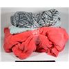 Image 1 : THREE ASSORTED SIZE BLANKETS