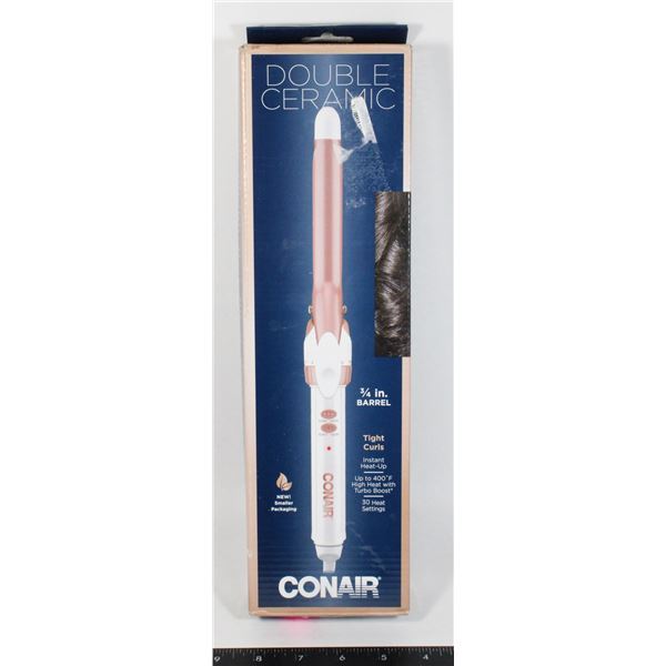 OPEN BOX DOUBL CERAMIC CONAIR 3/4" HAIRY STYLER