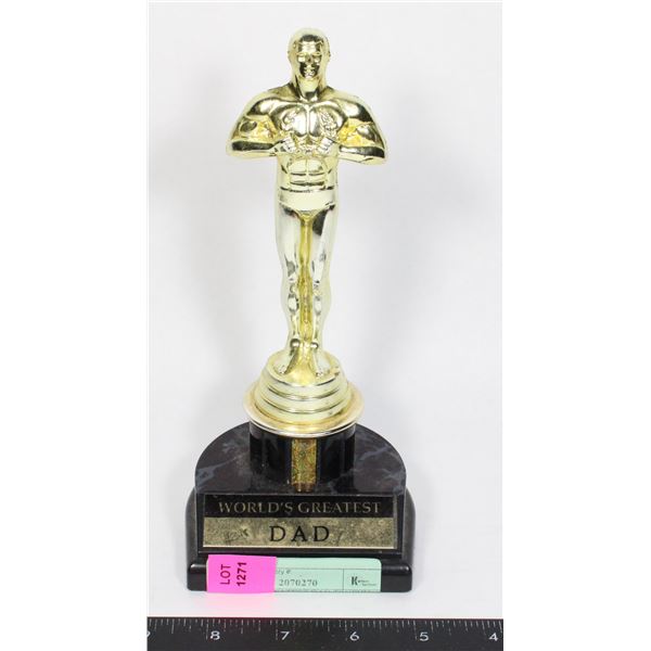 WORLDS GREATEST DAD TROPHY