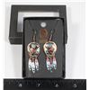 Image 1 : COPPER REFLECTIONS EARRINGS WITH EAGLES