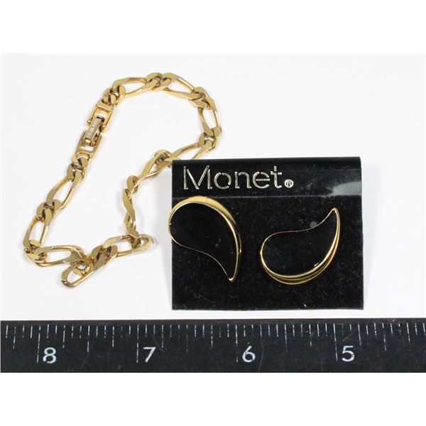 MONET EARING BRACELET ON CLASP