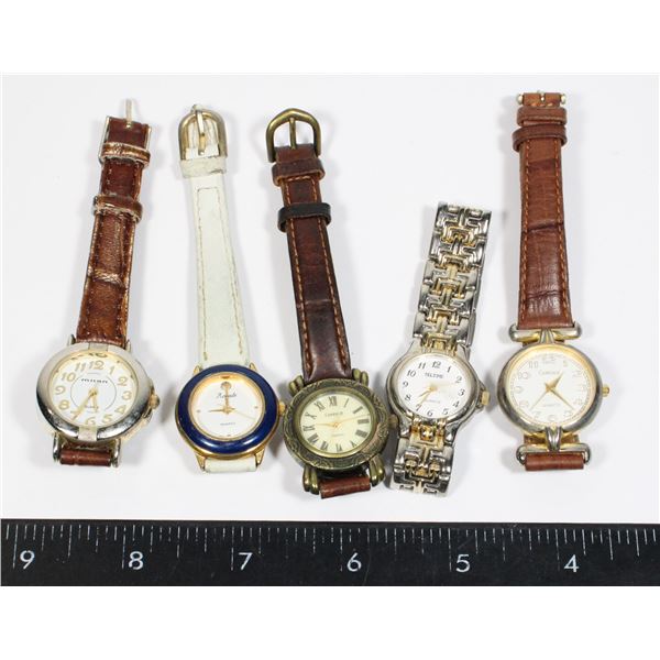 BUNDLE OF WATCHES FOR PARTS OR REPAIR