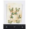 Image 1 : NEW GOLD TONE RHINESTONE BUTTERFLY DROP EARRINGS
