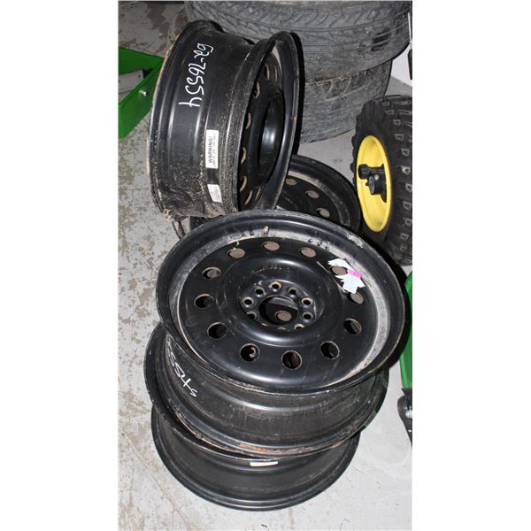 4 STEEL RIMS