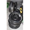 Image 1 : 4 STEEL RIMS