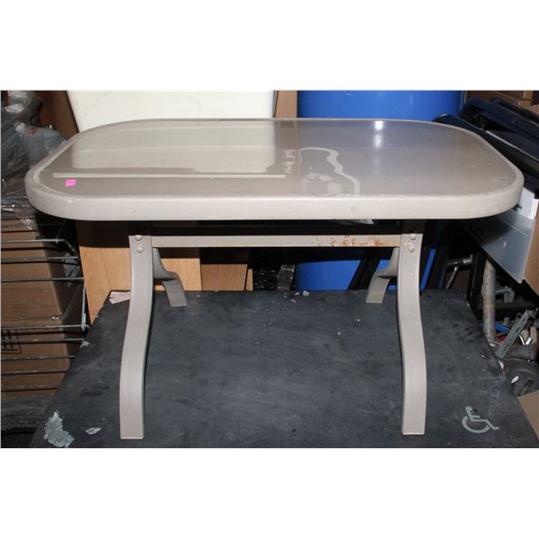 PATIO COFFEE TABLE (OR USE INDOORS IF WANTED)