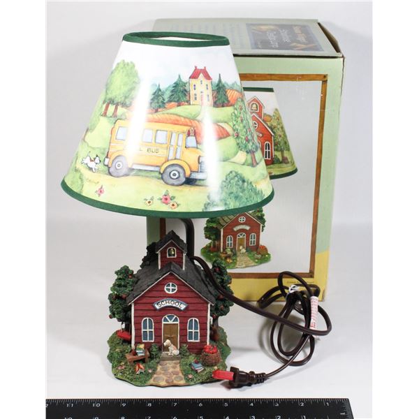 NEW SCHOOLHOUSE THEMED DESKTOP LAMP