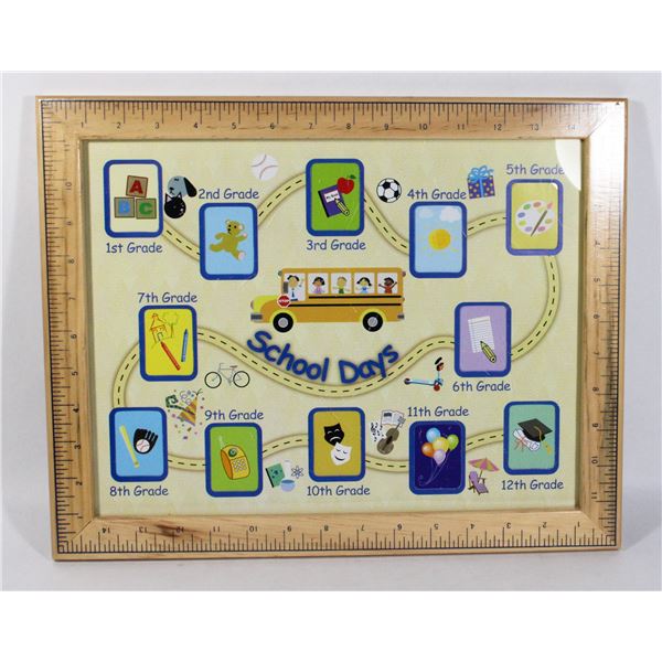 NEW RULER THEMED PICTURE FRAME