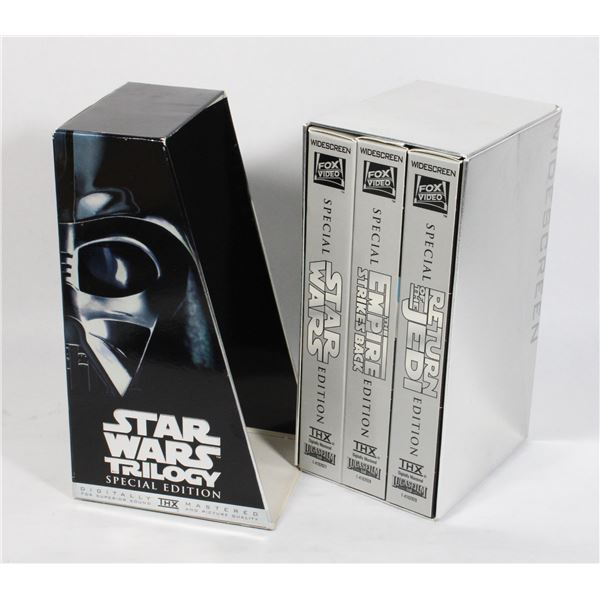 STAR WARS VHS TRILOGY 1997