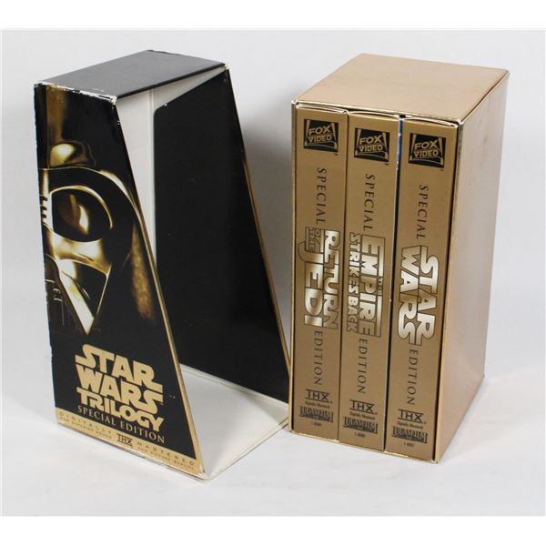 STAR WARS VHS TRILOGY 1997