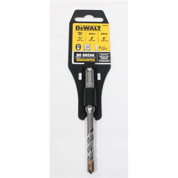 NEW DEWALT 1/4" DRILL BIT