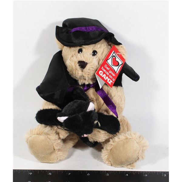 GANZ WITH THEMED BEAR PLUSHIE