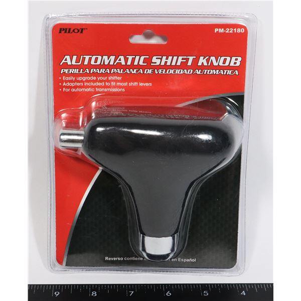 BRAND NEW PILOT BRAND BLACK AUTOMATIC SHIFT KNOB