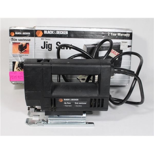 BLACK AND DECKER M47 JIG SAW