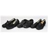 Image 1 : 3 PAIRS OF WOMENS SHOES ALL AROUND A SIZE 6 OR 7