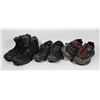 3 PAIRS OF WOMENS SHOES INCLUDING ONE KEEN